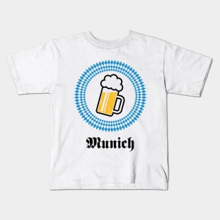 Munich 1 Beer (Bavaria Germany) Kids T-Shirt